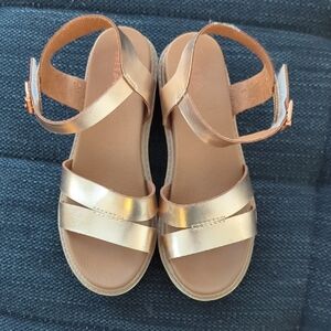 MIA Kids Sandals in Metallic Bronze